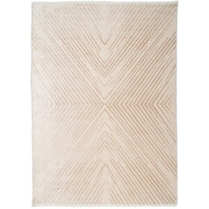 Covor living / dormitor Cosmos, 100 x 200 cm, bumbac, bej Covor living / dormitor Cosmos, 100 x 200 cm, bumbac, bej