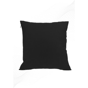 Fata perna decorativa Plain, 100% poliester, 45 x 45 cm, negru Fata perna decorativa Plain, 100% poliester, 45 x 45 cm, negru