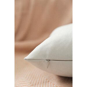 Fata perna decorativa Plain, 100% poliester, 45 x 45 cm, gri Fata perna decorativa Plain, 100% poliester, 45 x 45 cm, gri