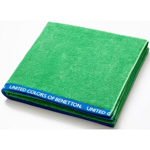 Prosop BENETTON Terry, 90 x 160 cm, bumbac, verde Prosop BENETTON Terry, 90 x 160 cm, bumbac, verde
