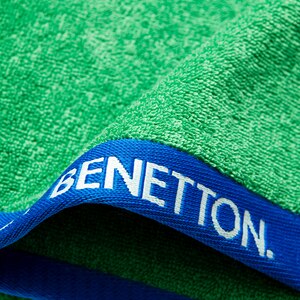 Prosop BENETTON Terry, 90 x 160 cm, bumbac, verde Prosop BENETTON Terry, 90 x 160 cm, bumbac, verde