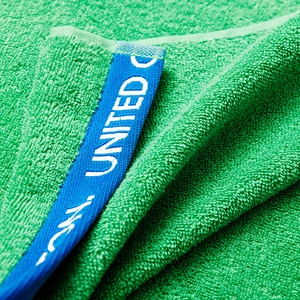 Prosop BENETTON Terry, 90 x 160 cm, bumbac, verde Prosop BENETTON Terry, 90 x 160 cm, bumbac, verde