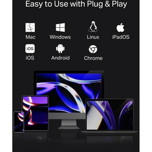 Hub USB TP-LINK UH7020C, USB Type-C, argintiu-negru Hub USB TP-LINK UH7020C, USB Type-C, argintiu-negru