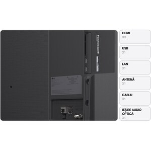 Televizor QNED Smart LG 43QNED82A3B, Ultra HD 4K, HDR, 108cm Televizor QNED Smart LG 43QNED82A3B, Ultra HD 4K, HDR, 108cm