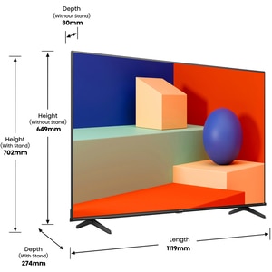 Televizor LED Smart HISENSE 50A6K, Ultra HD 4K, HDR, 126cm Televizor LED Smart HISENSE 50A6K, Ultra HD 4K, HDR, 126cm