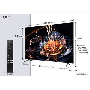 Televizor MiniLed Smart TCL 55C69K, Ultra HD 4K, HDR, 139cm Televizor MiniLed Smart TCL 55C69K, Ultra HD 4K, HDR, 139cm