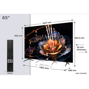 Televizor MiniLed Smart TCL 65C69KS, Ultra HD 4K, HDR, 164cm Televizor MiniLed Smart TCL 65C69KS, Ultra HD 4K, HDR, 164cm