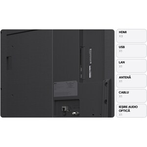 Televizor QNED Smart LG 65QNED82A3B, Ultra HD 4K, HDR, 164cm Televizor QNED Smart LG 65QNED82A3B, Ultra HD 4K, HDR, 164cm