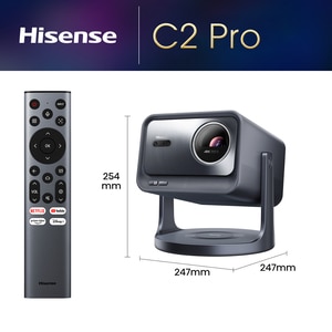 Mini Proiector Smart HISENSE C2 Pro, Ultra HD 4K, HDR10+, 165-762cm Mini Proiector Smart HISENSE C2 Pro, Ultra HD 4K, HDR10+, 165-762cm