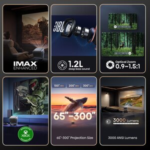 Mini Proiector Smart HISENSE C2 Ultra, Ultra HD 4K, HDR10+, 165-762cm Mini Proiector Smart HISENSE C2 Ultra, Ultra HD 4K, HDR10+, 165-762cm