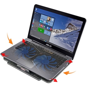 Suport laptop PROMATE AIRBASE-1, 17", negru Suport laptop PROMATE AIRBASE-1, 17", negru