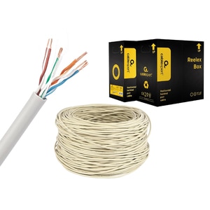 Cablu de retea UTP CAT5e GEMBIRD UPC-5004E-L, 305 m, gri Cablu de retea UTP CAT5e GEMBIRD UPC-5004E-L, 305 m, gri