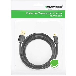 Cablu de date USB A - mini USB B UGREEN 10355, 1m, negru Cablu de date USB A - mini USB B UGREEN 10355, 1m, negru