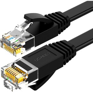 Cablu de retea UTP CAT6 RJ45 - RJ45 UGREEN 50174, 2m, negru Cablu de retea UTP CAT6 RJ45 - RJ45 UGREEN 50174, 2m, negru