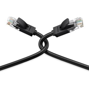 Cablu de retea UTP CAT6 RJ45 - RJ45 UGREEN 50176, 5m, negru Cablu de retea UTP CAT6 RJ45 - RJ45 UGREEN 50176, 5m, negru