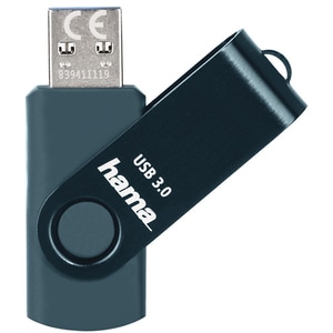 Memorie USB HAMA Rotate 182463, 32GB, USB 3.0, albastru Memorie USB HAMA Rotate 182463, 32GB, USB 3.0, albastru