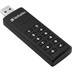 Memorie USB VERBATIM Keypad Secure, 64GB, USB 3.0, negru Memorie USB VERBATIM Keypad Secure, 64GB, USB 3.0, negru