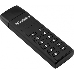 Memorie USB VERBATIM Keypad Secure, 64GB, USB 3.0, negru Memorie USB VERBATIM Keypad Secure, 64GB, USB 3.0, negru