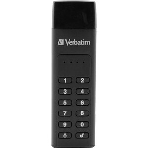 Memorie USB VERBATIM Keypad Secure, 32GB, USB 3.1, negru Memorie USB VERBATIM Keypad Secure, 32GB, USB 3.1, negru