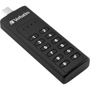 Memorie USB VERBATIM Keypad Secure, 128GB, USB 3.1, negru Memorie USB VERBATIM Keypad Secure, 128GB, USB 3.1, negru