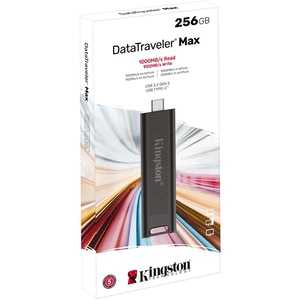 Memorie USB KINGSTON DataTraveler Max DTMAX/256GB, 256GB, USB 3.2 Type C Gen 2, negru Memorie USB KINGSTON DataTraveler Max DTMAX/256GB, 256GB, USB 3.2 Type C Gen 2, negru