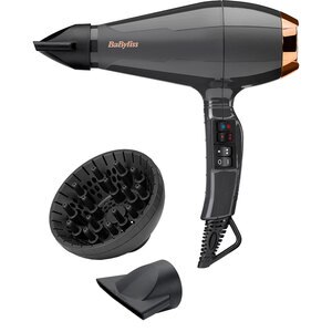 Uscator de par BABYLISS 6719DE, 2200W, 2 viteze, negru Uscator de par BABYLISS 6719DE, 2200W, 2 viteze, negru