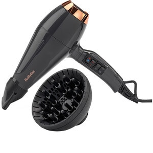 Uscator de par BABYLISS 6719DE, 2200W, 2 viteze, negru Uscator de par BABYLISS 6719DE, 2200W, 2 viteze, negru