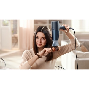 Uscator de par PHILIPS Seria 5000 BHD512/00, 2300W, 2 viteze, 3 trepte temperatura, ThermoShield, verde inchis Uscator de par PHILIPS Seria 5000 BHD512/00, 2300W, 2 viteze, 3 trepte temperatura, ThermoShield, verde inchis