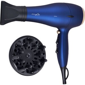 Uscator de par MYRIA MY4881, 2200W, 2 viteze, 3 trepte temperatura, albastru Uscator de par MYRIA MY4881, 2200W, 2 viteze, 3 trepte temperatura, albastru