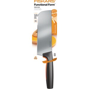 Cutit Nakiri FISKARS Functional Form 1057537, 15.8cm, otel, negru Cutit Nakiri FISKARS Functional Form 1057537, 15.8cm, otel, negru