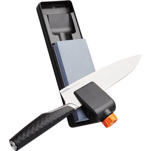 Set pentru ascutit cutite FISKARS Premium 1058937, plastic, negru Set pentru ascutit cutite FISKARS Premium 1058937, plastic, negru