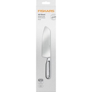 Cutit Santoku FISKARS All Steel 1062884, 17cm, otel, argintiu Cutit Santoku FISKARS All Steel 1062884, 17cm, otel, argintiu