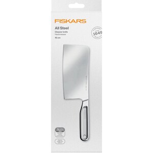 Cutit macelar FISKARS All Steel 1062885, 16cm, otel, argintiu Cutit macelar FISKARS All Steel 1062885, 16cm, otel, argintiu
