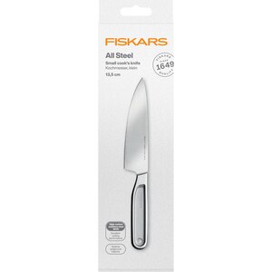 Cutit bucatar mic FISKARS All Steel 1062886, 13.5cm, otel, argintiu Cutit bucatar mic FISKARS All Steel 1062886, 13.5cm, otel, argintiu