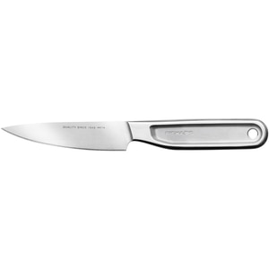 Cutit pentru legume FISKARS All Steel 1062887, 10cm, otel, argintiu Cutit pentru legume FISKARS All Steel 1062887, 10cm, otel, argintiu