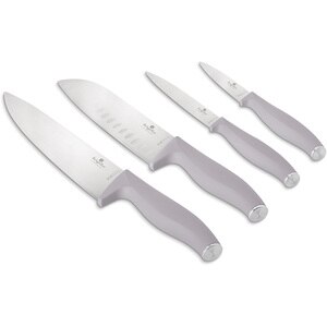 Set cutite BERLINGER HAUS BH/2960, 4 piese, otel, 9-20cm, gri Set cutite BERLINGER HAUS BH/2960, 4 piese, otel, 9-20cm, gri
