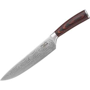 Cutitul bucatarului MYRIA MC4052, 20.5cm, otel inoxidabil, rosu-negru Cutitul bucatarului MYRIA MC4052, 20.5cm, otel inoxidabil, rosu-negru