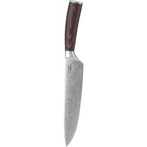 Cutitul bucatarului MYRIA MC4052, 20.5cm, otel inoxidabil, rosu-negru Cutitul bucatarului MYRIA MC4052, 20.5cm, otel inoxidabil, rosu-negru