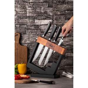 Set cutite MYRIA MC4054, 6 piese, otel inoxidabil, 8.5-20.8cm, negru Set cutite MYRIA MC4054, 6 piese, otel inoxidabil, 8.5-20.8cm, negru