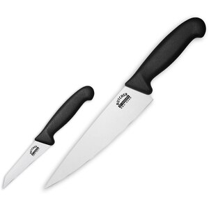 Set cutite SAMURA Butcher SBU-0210, 2 piese, otel, negru Set cutite SAMURA Butcher SBU-0210, 2 piese, otel, negru