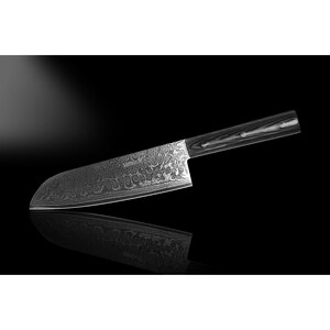 Cutit Santoku Damascus SD67-0094M, 17.5cm, otel, negru Cutit Santoku Damascus SD67-0094M, 17.5cm, otel, negru