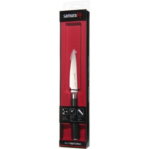 Cutit utilitar SAMURA MO-V SM-0010, 9cm, otel, negru Cutit utilitar SAMURA MO-V SM-0010, 9cm, otel, negru