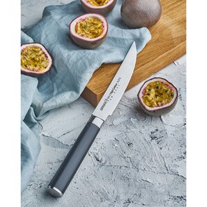 Cutit pentru friptura SAMURA MO-V SM-0031, 12cm, otel, negru Cutit pentru friptura SAMURA MO-V SM-0031, 12cm, otel, negru