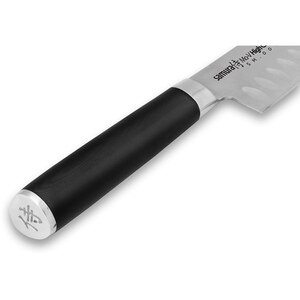Cutit Santoku SAMURA MO-V SM-0093, 13.8cm, otel, negru Cutit Santoku SAMURA MO-V SM-0093, 13.8cm, otel, negru