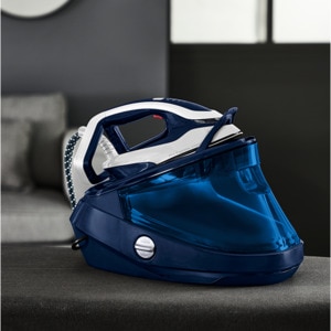 Statie de calcat TEFAL Pro Express Vision GV9812E0, 3000W, 700g/min, 1100ml, talpa Durilium AirGlide Autoclean, albastru-alb Statie de calcat TEFAL Pro Express Vision GV9812E0, 3000W, 700g/min, 1100ml, talpa Durilium AirGlide Autoclean, albastru-alb