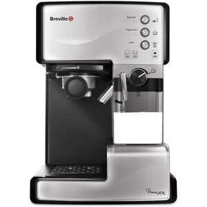 Espressor manual BREVILLE Prima Latte VCF045X-01, 1.5l, 15 bar, negru-argintiu Espressor manual BREVILLE Prima Latte VCF045X-01, 1.5l, 15 bar, negru-argintiu