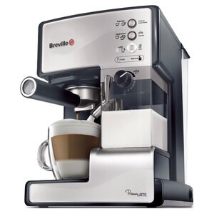 Espressor manual BREVILLE Prima Latte VCF045X-01, 1.5l, 15 bar, negru-argintiu Espressor manual BREVILLE Prima Latte VCF045X-01, 1.5l, 15 bar, negru-argintiu