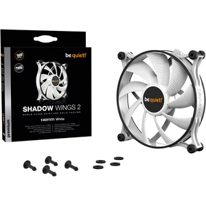 Ventilator BE QUIET! Shadow Wings 2 PWM White, 140 mm, VEBQBL091 Ventilator BE QUIET! Shadow Wings 2 PWM White, 140 mm, VEBQBL091