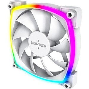 Ventilator MONTECH AX120 PWM White, 120 mm, iluminare ARGB, VEMTAX120PWMWH Ventilator MONTECH AX120 PWM White, 120 mm, iluminare ARGB, VEMTAX120PWMWH