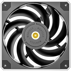 Ventilator MONTECH Metal, 120 mm, VEMTMETAL120PWM Ventilator MONTECH Metal, 120 mm, VEMTMETAL120PWM